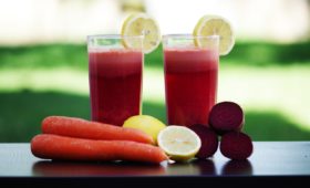 cold healthy juice