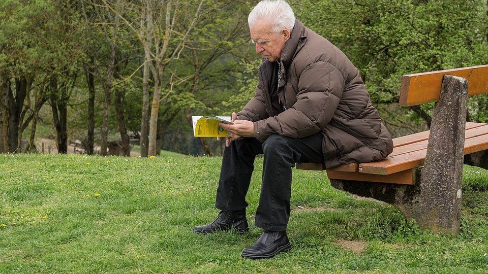 a retired man